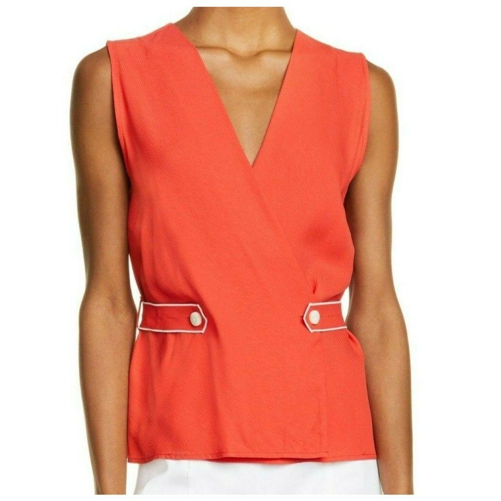 $295 rag & bone Tabitha Sleeveless Top S - Picture 4 of 6